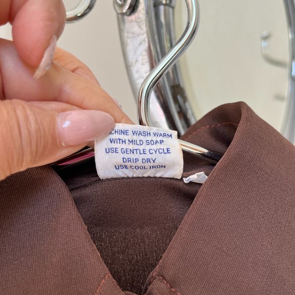 Authentic Woman's Seventies Shirt - Vintage - Picture 3 of 6